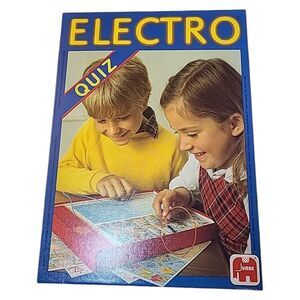 Vintage 1982 ELECTRO QUIZ Game, Jumbo Holland Tested Excellent